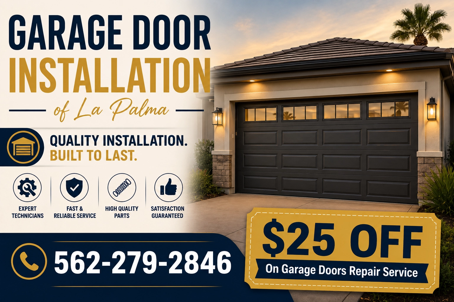 Garage Door of La Palma