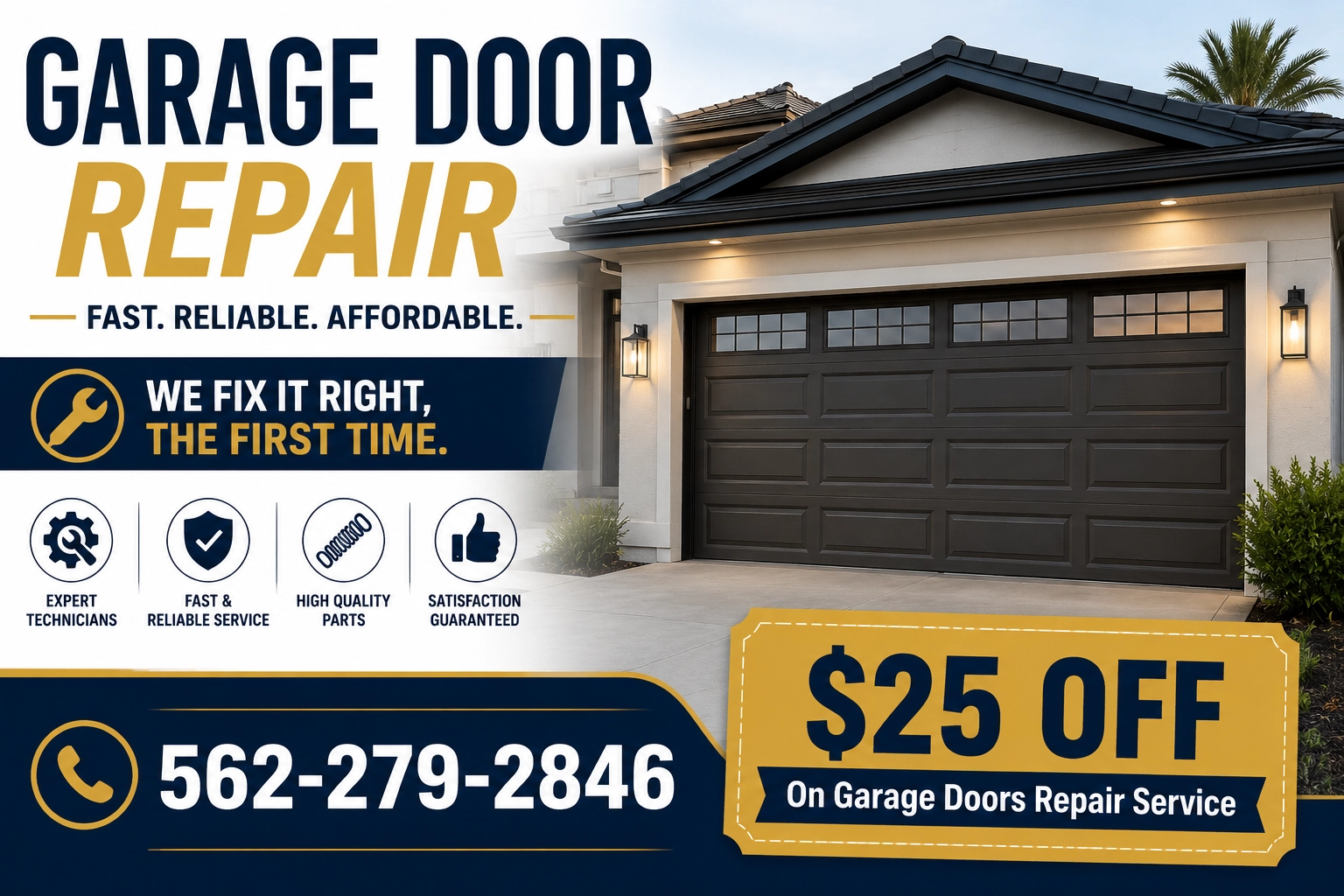 Garage Door of La Palma